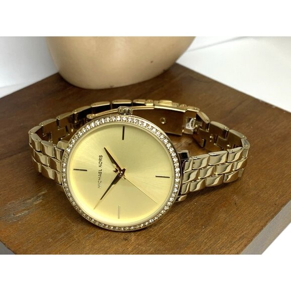 Michael Kors Women\'s Watch MK4399 Charley Quartz Gold Stainless Steel 38mm